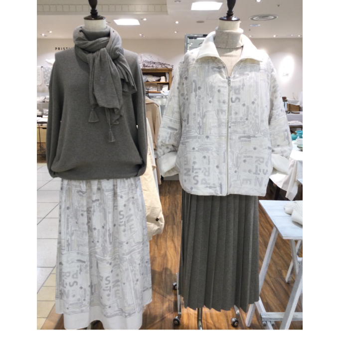 winter cactus 裏キルトジャケット