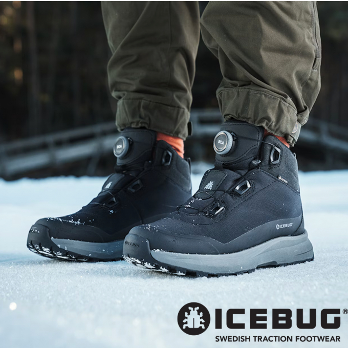 冬の足元に安心を。防滑シューズブランド“ICEBUG”