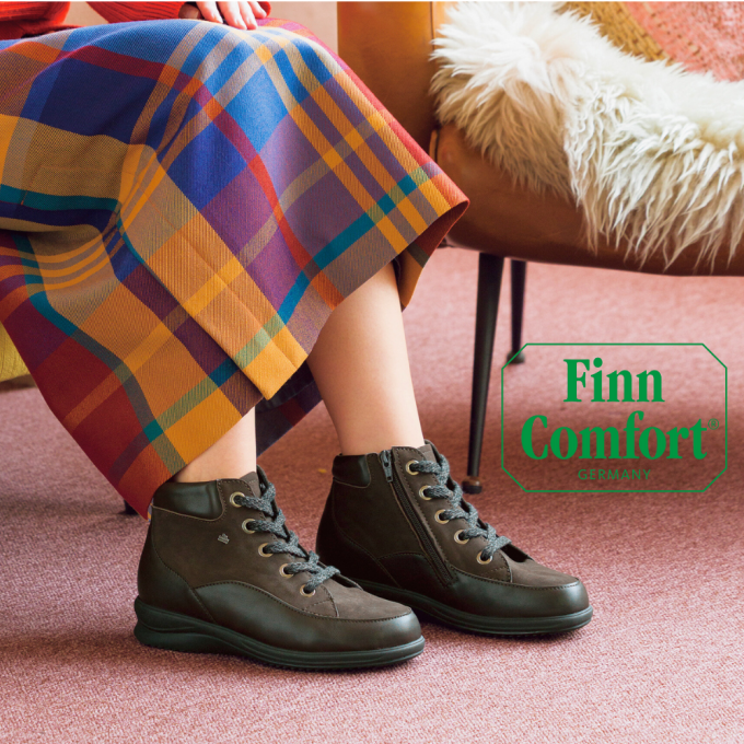 【アルファ美輝】寒い冬に嬉しいフィンコンフォートの新作ショートブーツ