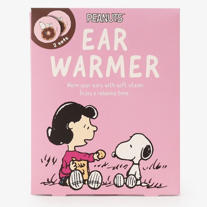 ギフトにもおすすめ！PEANUTSイヤーウォーマー 2セット