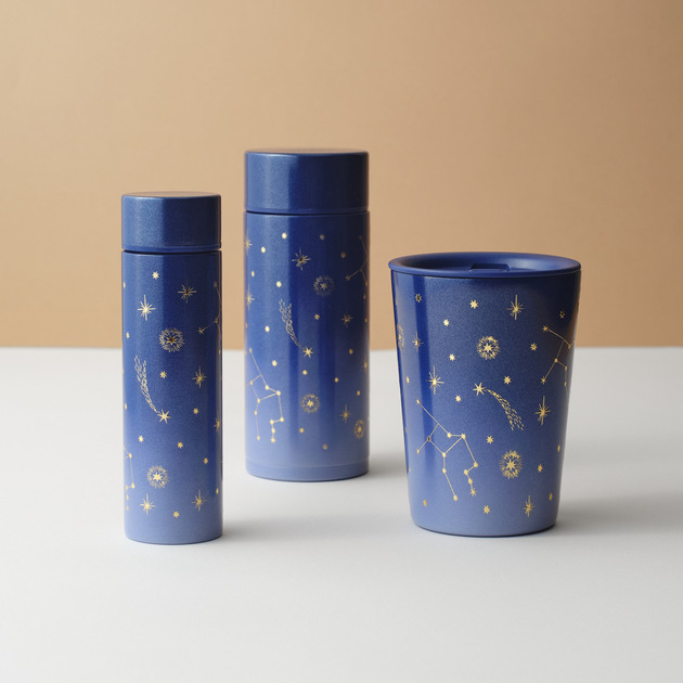 星がきらめく美しい夜空を表現した、人気のダイニングシリーズにボトルが登場🌟