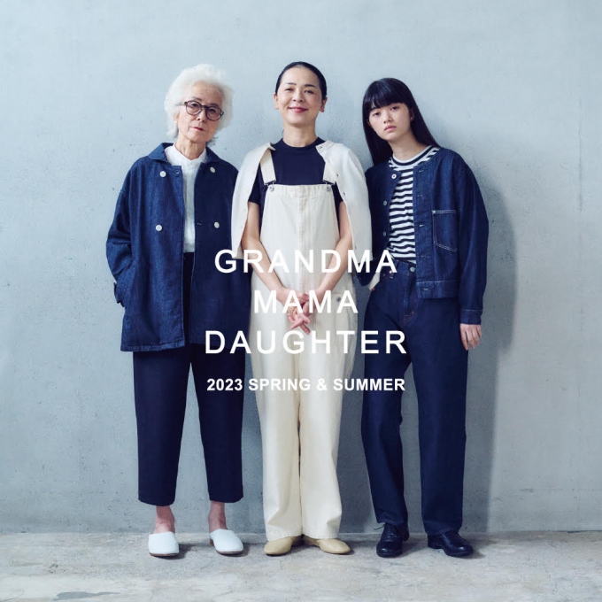 【グランマママドーター】2023 Spring & Summer collection