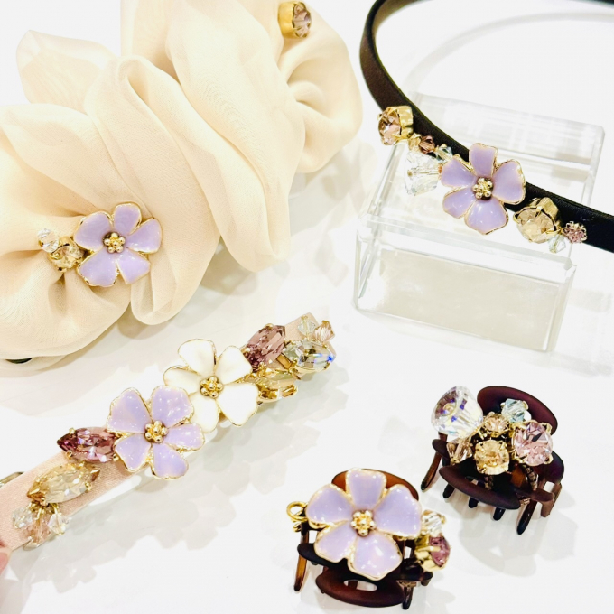 ヘアアクセサリーで春を先取りしませんか❓🌸