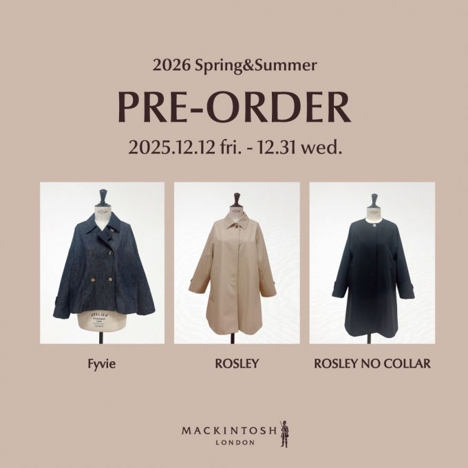 2026 SPRING&SUMMER ご予約会♪