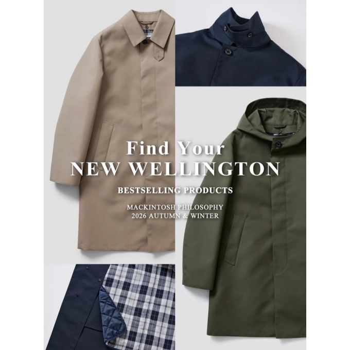 🆕WELLINGTONコート入荷