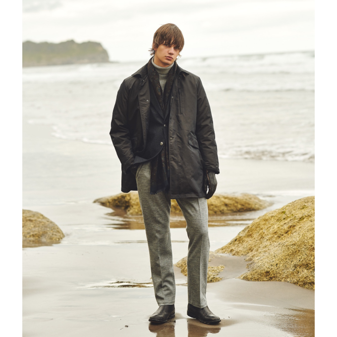 2WAYインターレースダウンコート