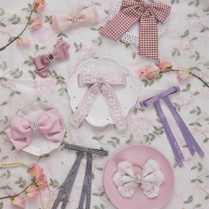 新作のヘアバレッタが多数入荷しました🎀