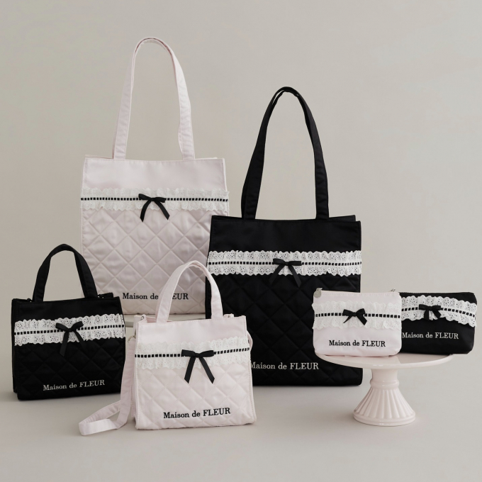 お人形さんのようなリボンやフリルが愛らしい新作アイテム登場🎀