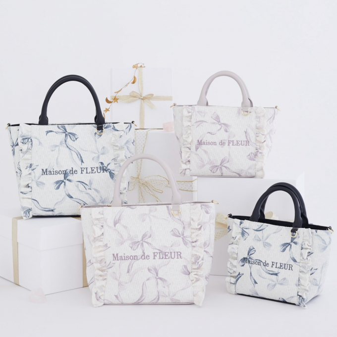 フェミニンなデザインのツイードリボンシリーズが登場🎀