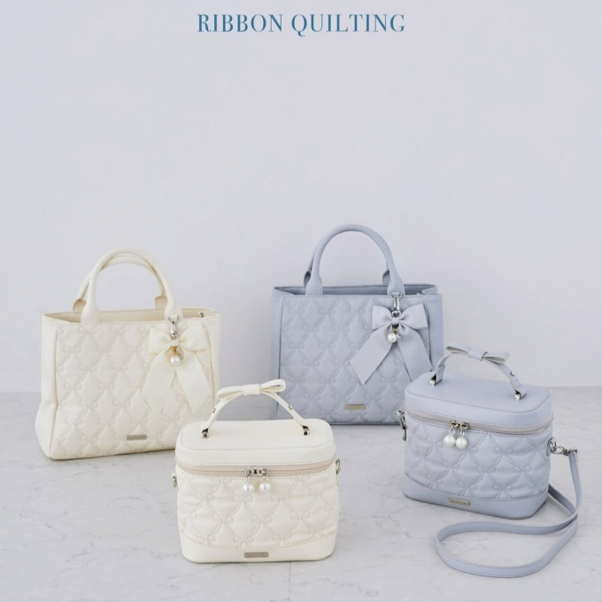 冬に持ちたいリボンキルティングシリーズが登場🎀