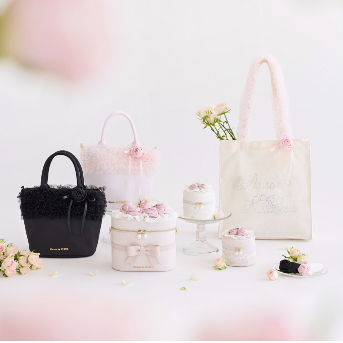 ガーリーなバレエコアテイストのローズシリーズが発売🌹