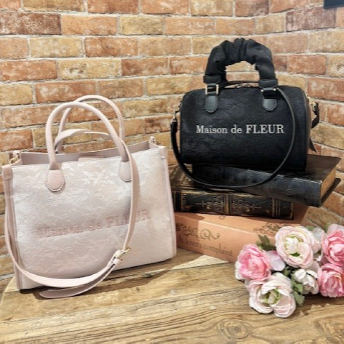 大人可愛いレース素材の２WAYバッグが発売🎀
