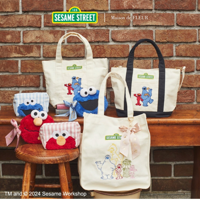 初コラボコレクション『SESANE STREET』登場🎀