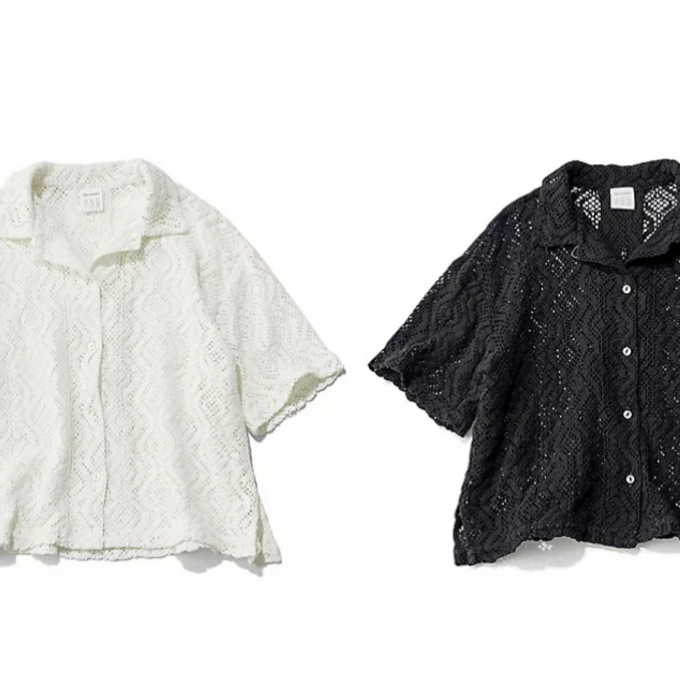 【夏の定番🌟開襟シャツがレースで登場✨】