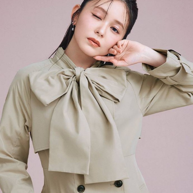 シェル柄レースドッキングワンピース? | メゾピアノ | 大丸札幌店公式