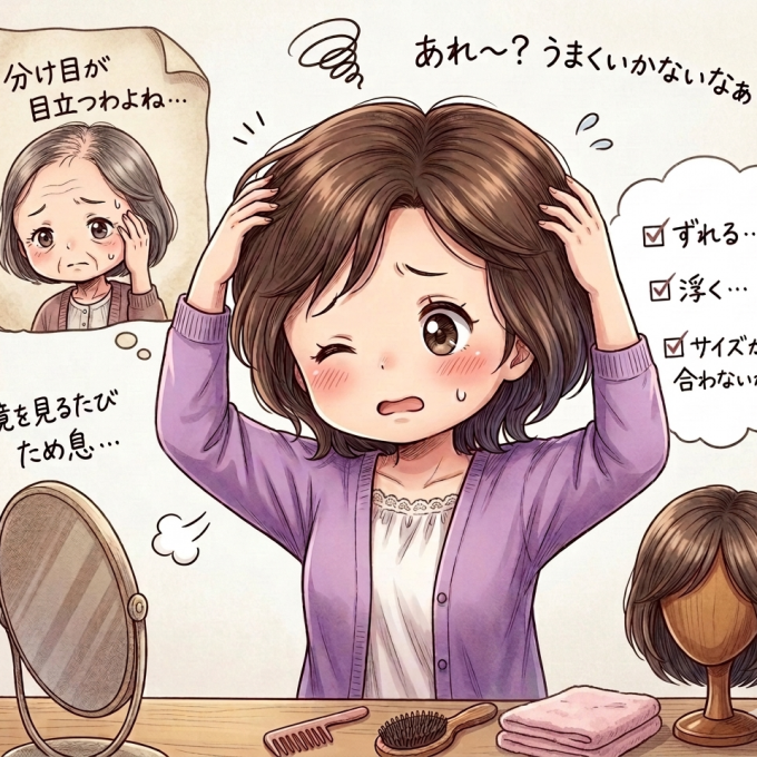 ウィッグでお困りごとはありませんか？
