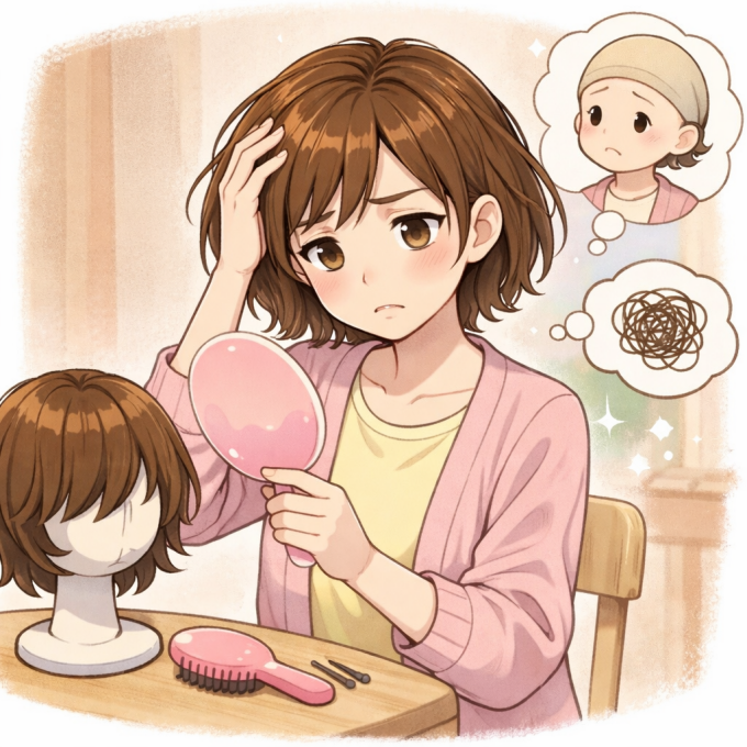 🍀はじめての医療用ウィッグ🍀