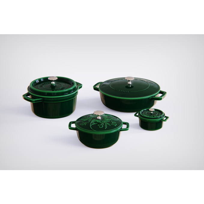 みずみずしく深みある癒しのカラー「ストウブ バジルグリーン」