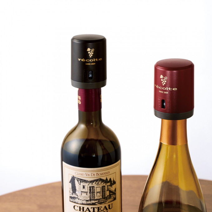 飲みかけのワインをおいしくキープ！「レコルト ワインキーパー」