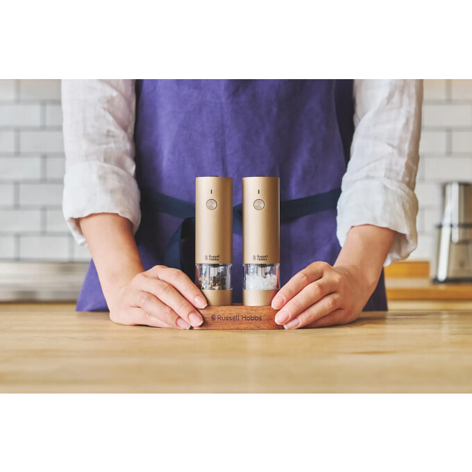 新色追加！「ラッセルホブス 充電式ミルソルト＆ペッパーミニ（2本セット）」