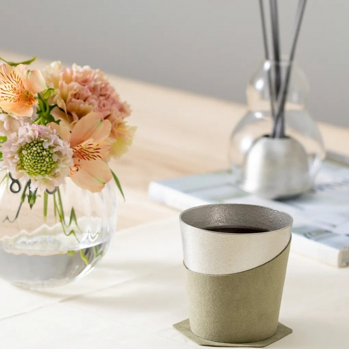 【能作】 新商品｜タンブラーと過ごすくつろぎ時間 「Break time Set」