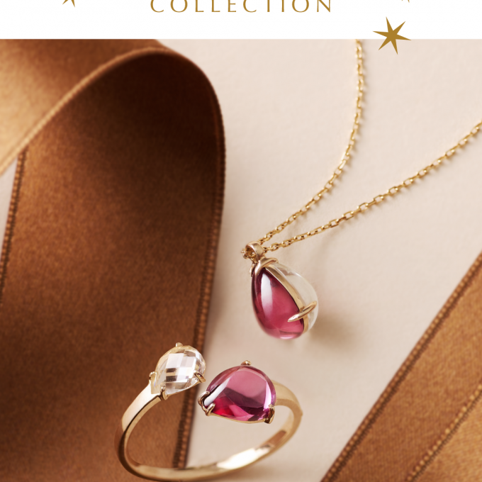 天然石の彩りや、ゴールドの煌めき。自分へのごほうびや大切な方へ贈る、シズクコレクション