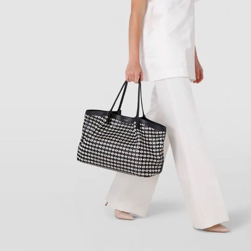 存在感があってカッコイイ大きめバッグ:MOSAICO SECRET/BLACK/OFF WHITE