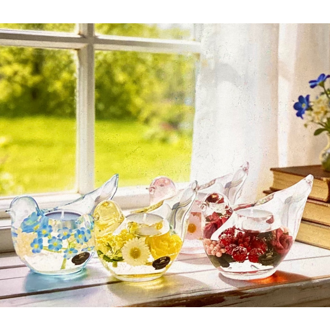 幸せを運ぶ🕊バードキャンドル