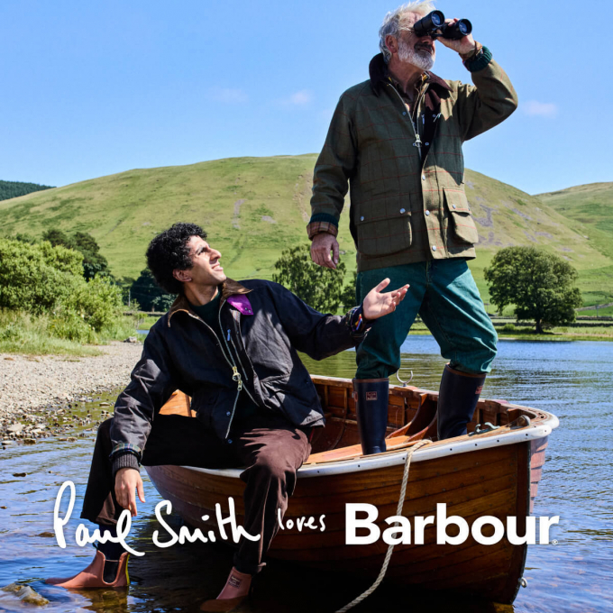 バブアー×ポール・スミスが、三度目となるコラボレーション「Paul Smith loves Barbour」を発表
