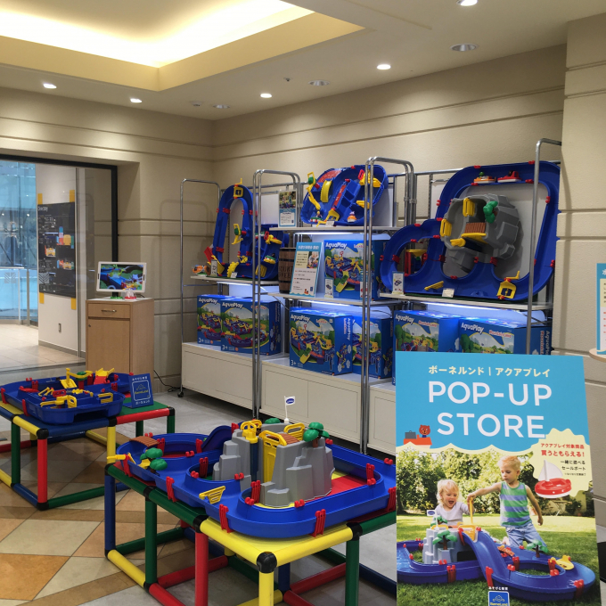 アクアプレイPOPUPSTORE開催中