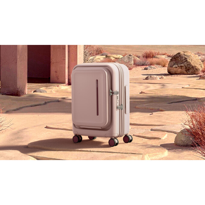 【サムソナイト】 2通りの開け方ができるスーツケース