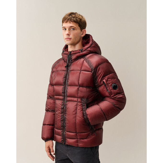 【C.P.COMPANY】D.D. Shell Hooded Puffer Jacket