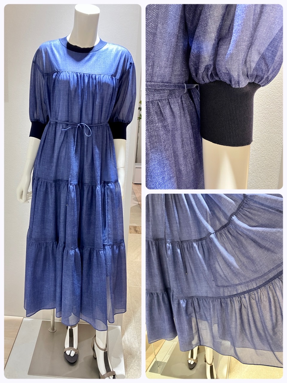 モラビトスペル　レースワンピース レース&シアー✨映えトップス✨ | モラビト | 大丸芦屋店公式 SHOP BLOG