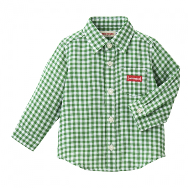 大人気⭐️ギンガムチェックシャツ | ミキハウス | 松坂屋静岡店公式 SHOP BLOG