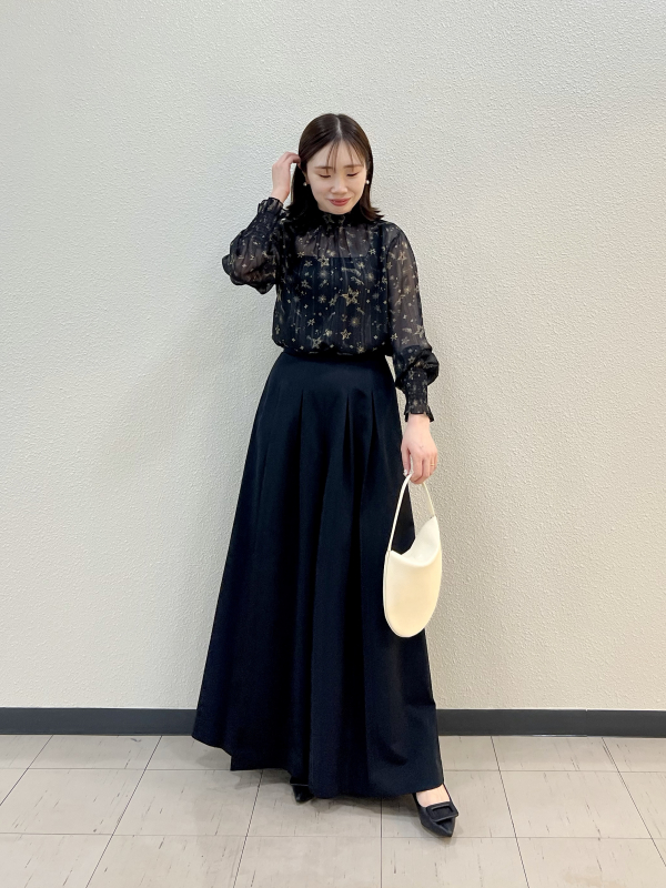 theory luxe 22SS 完売 エンブロイダリー シャツブルゾン