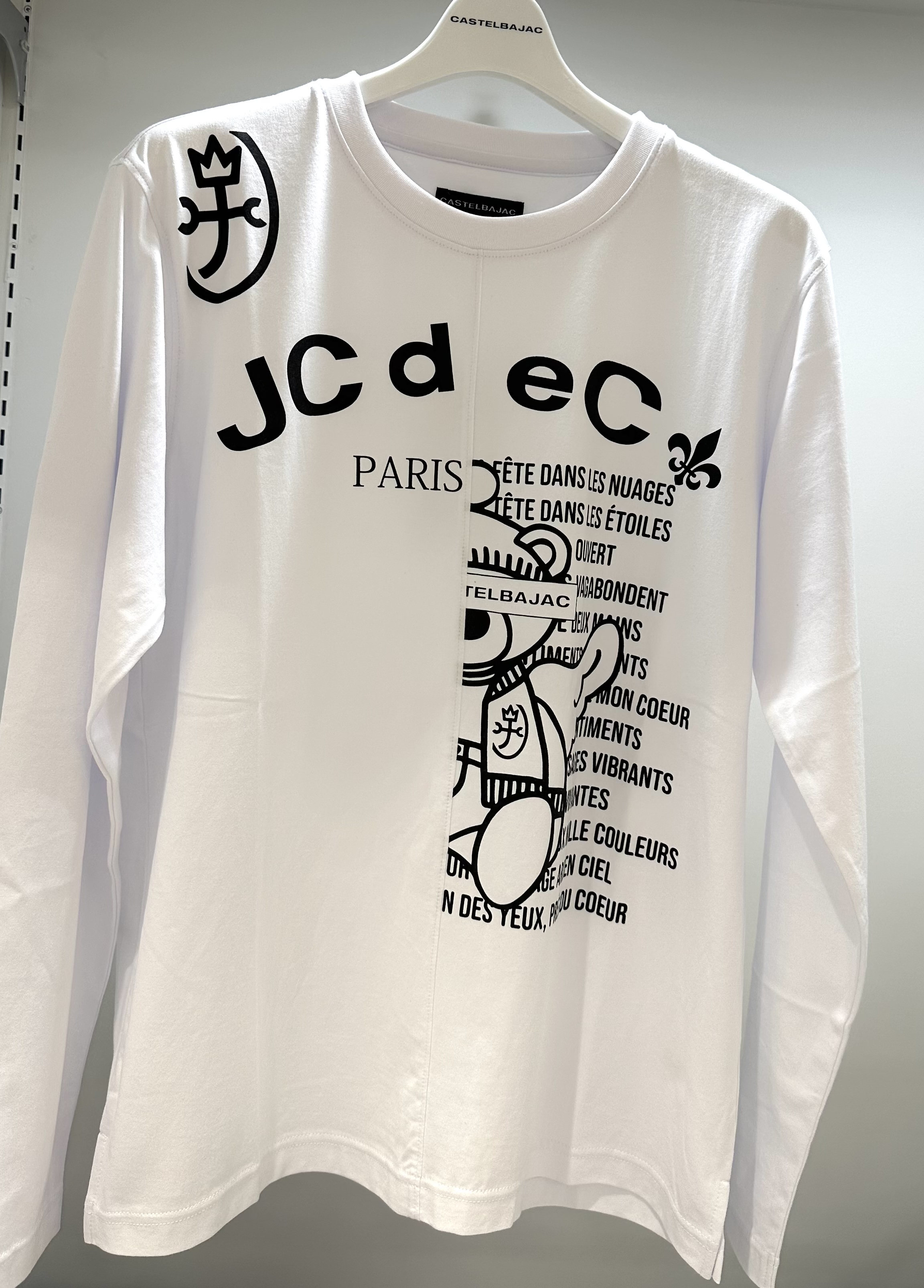 大人気新品 新作の長袖Tシャツ入荷しました！！ カステルバジャック | トップス