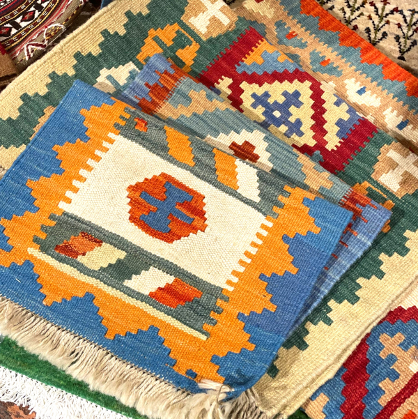 ♡unico♡ キリムラグ(インディキリム）♡140×210♡ ♡unico♡ キリムラグ(インディキリム）♡140×210♡