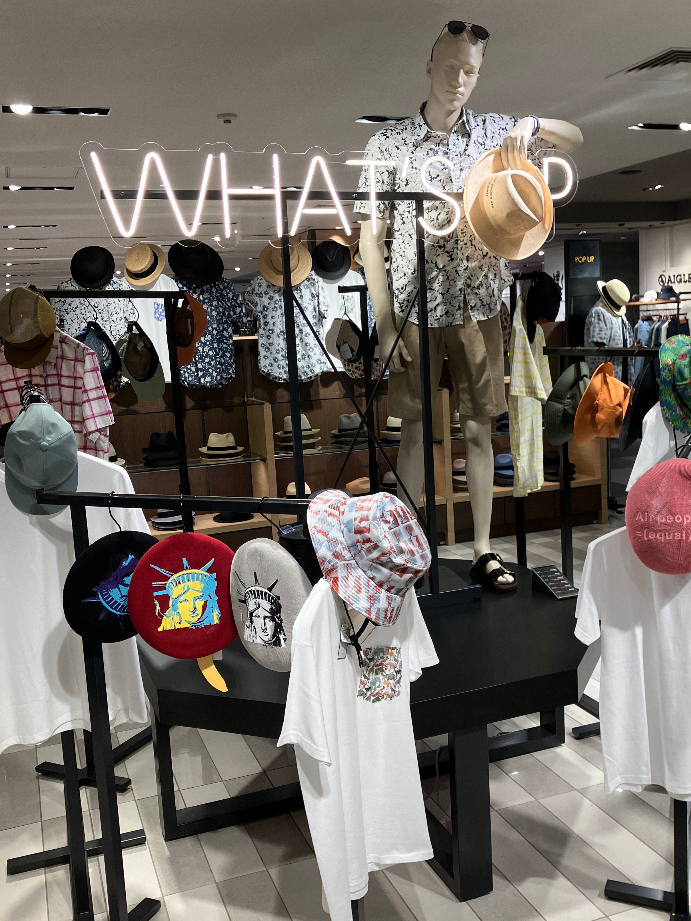 CA4LA(カシラ) 】期間限定ショップ | 紳士雑貨売場 | 大丸梅田 CA4LA(カシラ) 】期間限定ショップ | 紳士雑貨売場 | 大丸梅田
