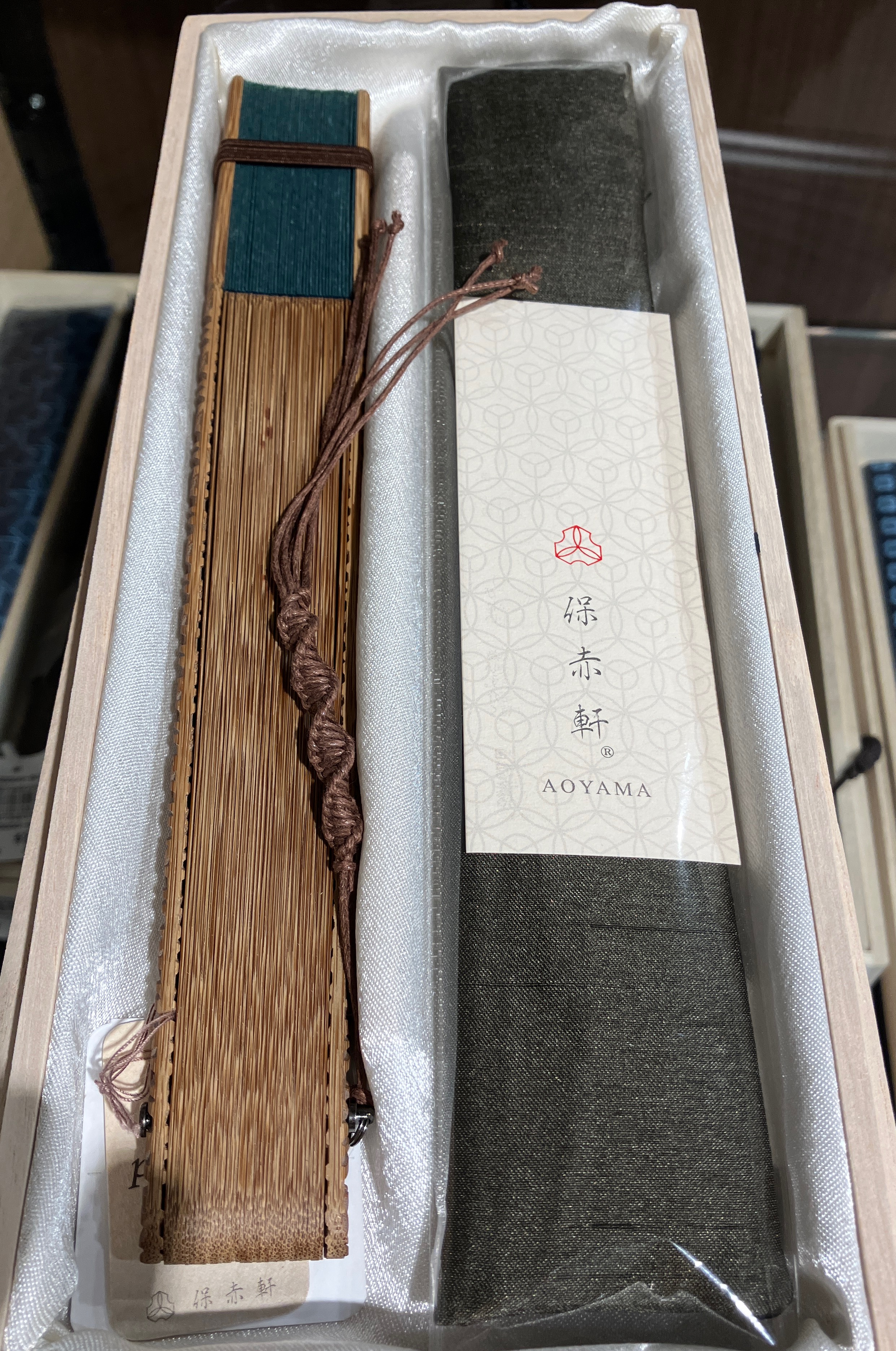 紳士雑貨 保赤軒扇子🪭 | 紳士雑貨売場 | 大丸梅田店公式 SHOP BLOG