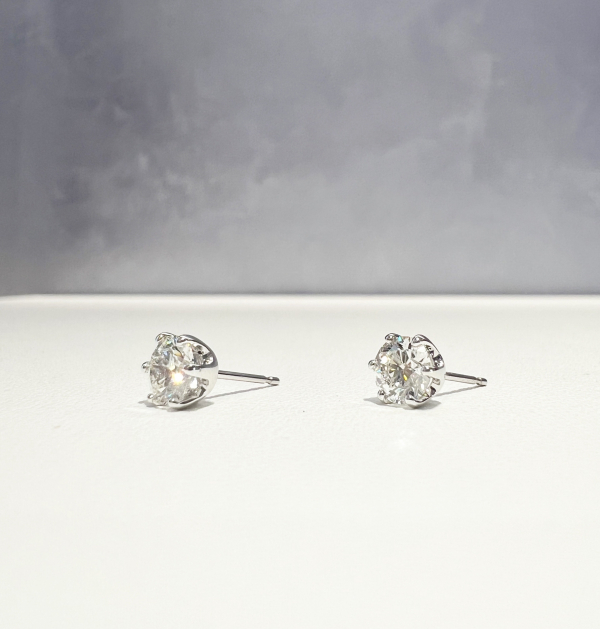 11階 宝石サロン】数量限定＆特別価格 Ptダイヤモンドピアス GIA