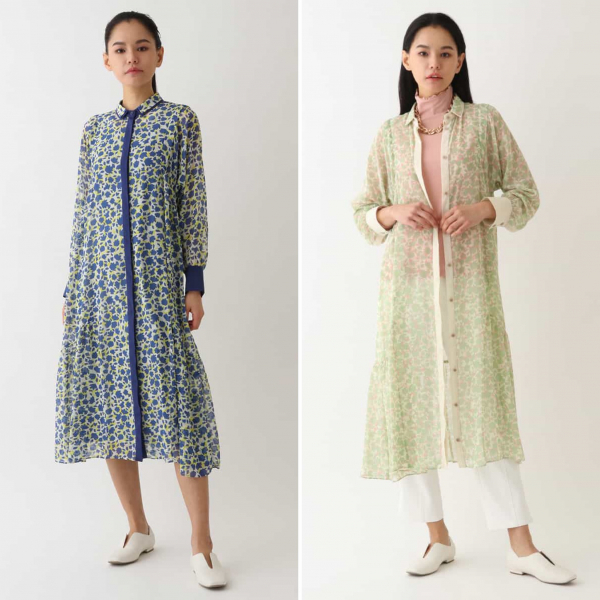 HIROKO BIS シフォンフラワーデザインワンピース | ヒロコビス | 大丸梅田店公式 SHOP BLOG