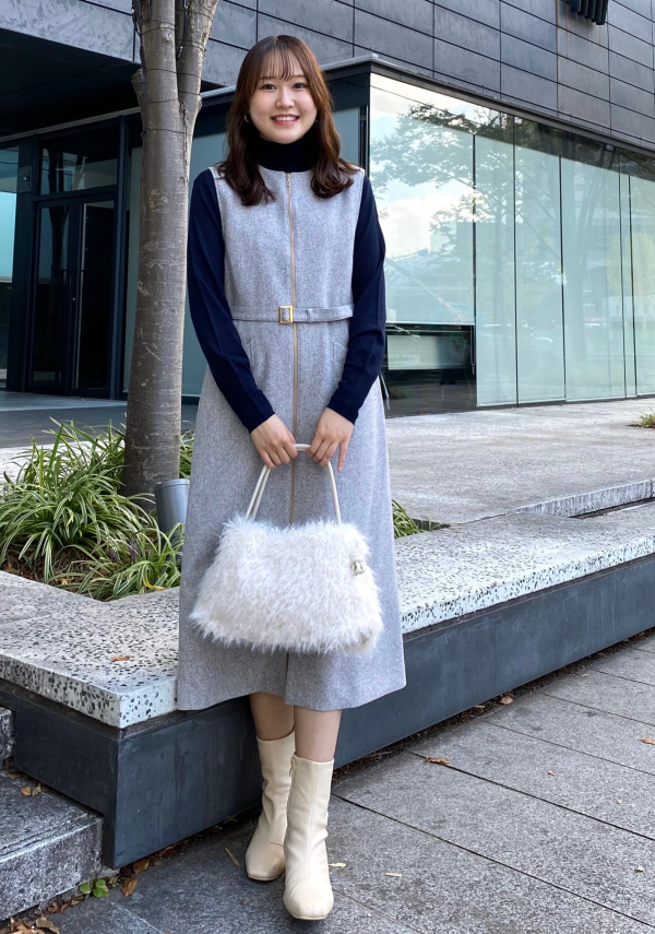 NOLLEY'S カラーツイードショートジレ