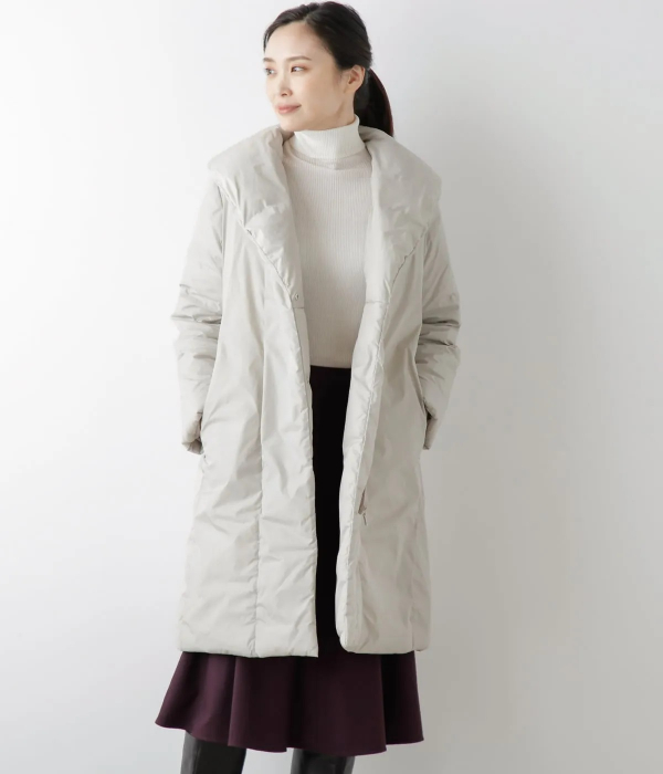 NEWYORKER】ナイロンタフタ ショールカラーダウンコート | ニューヨーカー | 大丸梅田店公式 SHOP BLOG