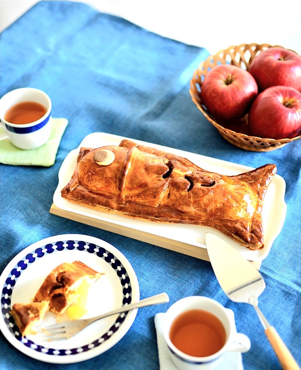 5月5日は『こどもの日』🎏　　　　　　　　　　　　　　　　⭐期間限定⭐　鯉アップルパイ🍎