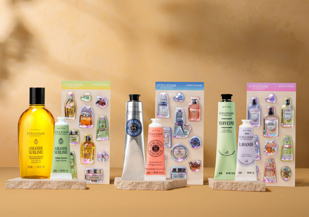 L’OCCITANE en Provence × サンスター文具  50周年特別企画 ウォーターシールキット