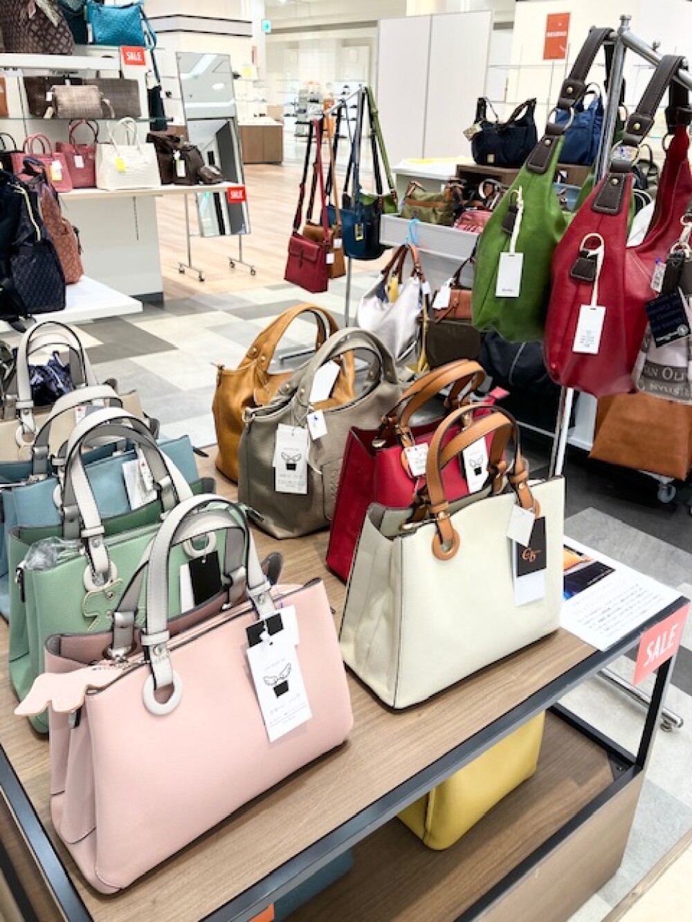 カジュアルバッグ特別販売会❣️