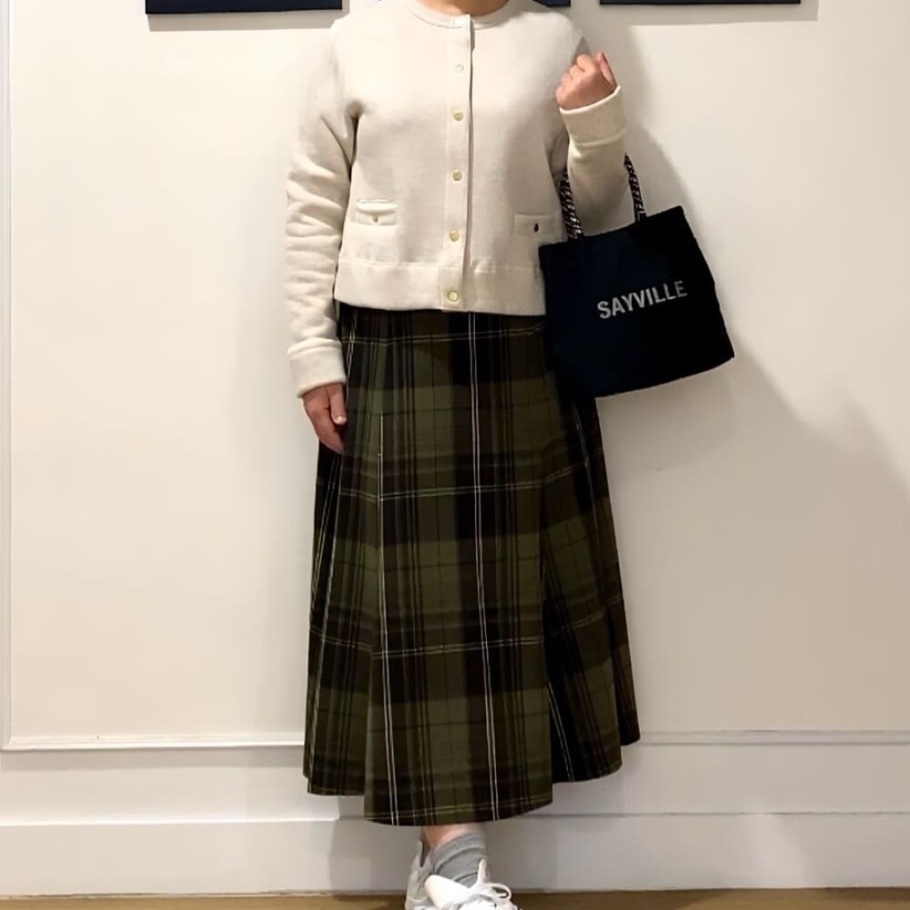 あったかカーディガンコーディネート☺️🧤💭