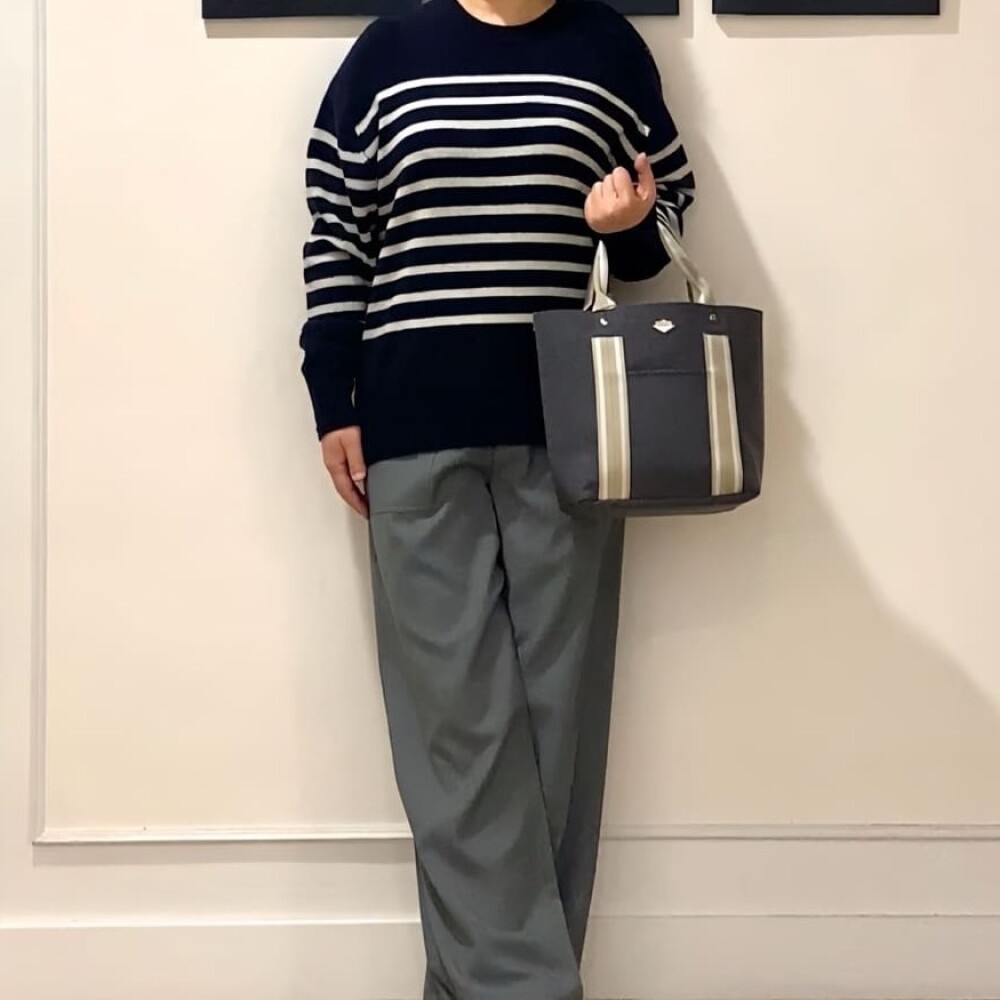 柔らかニットでシンプルコーディネート💭⸒⸒