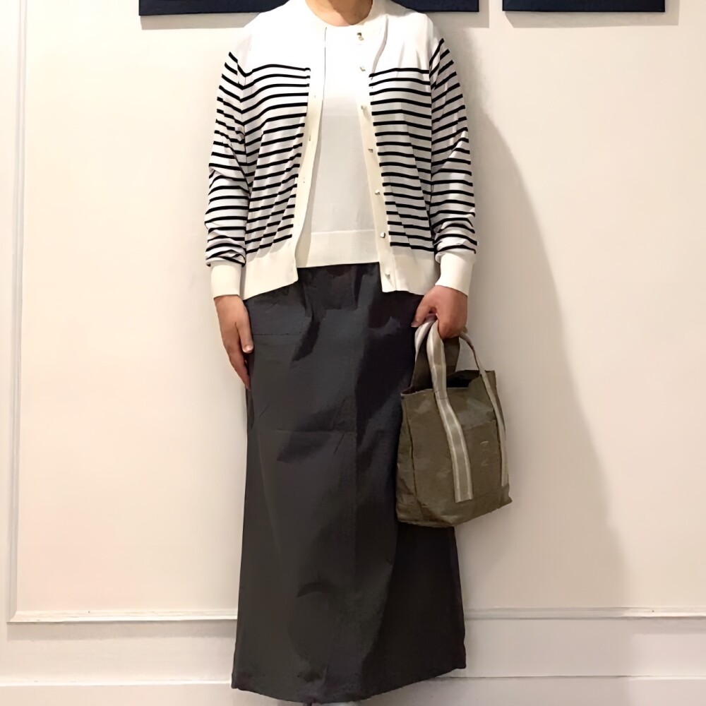 アンサンブルニットでラフすぎない上品デイリースタイル✨📰