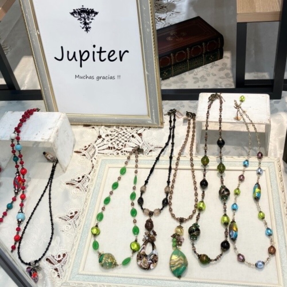 〈ただいま開催中〉Jupiter　十勝の色彩豊かなアクセサリー展